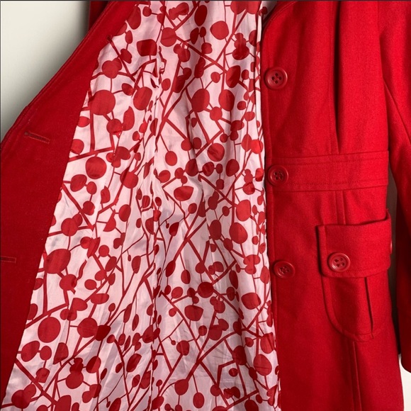 Red Peacoat - Picture 3 of 5